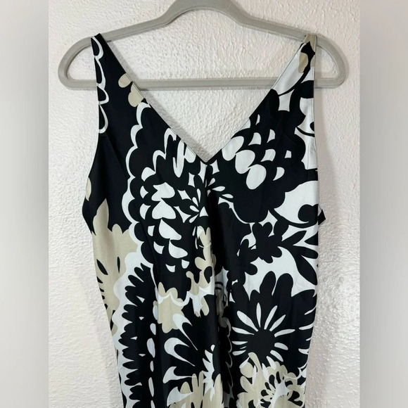 Natori Soleil-Printed Matte Satin Gown Women’s Large Date Night Party Feminine - Picture 3 of 14